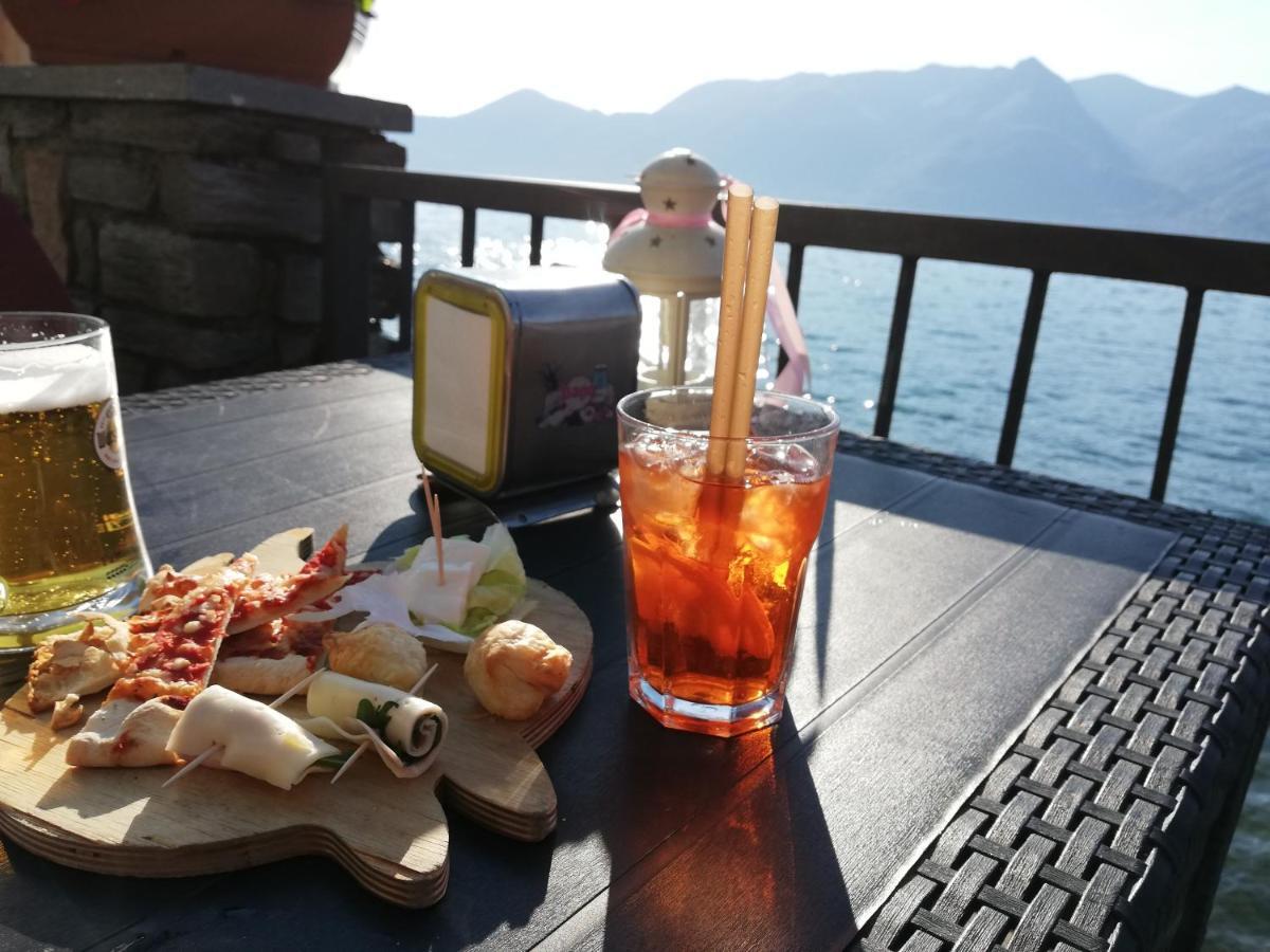Giardino Leilighet Porto Valtravaglia Eksteriør bilde